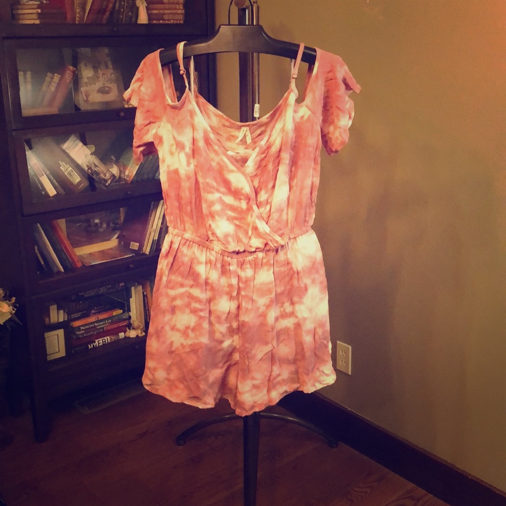 Tye die rose romper